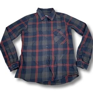 Smith Rogue Shirt Men XS Plaid Long Sleeve Button Down Blue Red